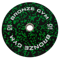 Диск бамперный BRONZE GYM 10кг