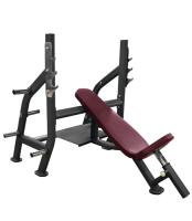 Олимпийская наклонная скамья KRAFT Fitness BASE KFOIB