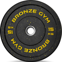 Диск бамперный BRONZE GYM 15кг