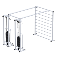 Биотонус-2+шведская стенка (стек 2х100кг) ARMS AR088.2х2400